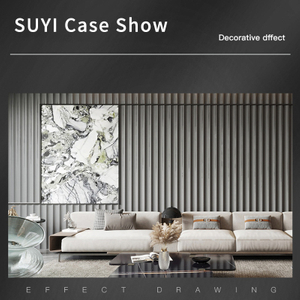 Composite PVC Grating Panel Wholesale Grille Plate for Building Decoration Materials - PVC Wall Panel and Groove Grille