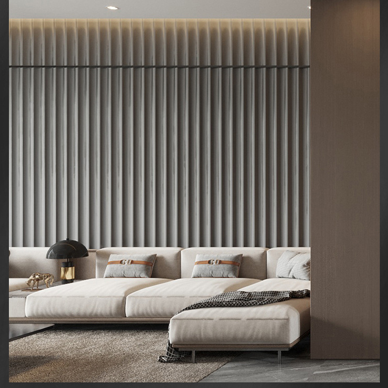 PVC Wall Panel Groove Grille Wholesal Factory Direct Wooden Grating - PVC Wall Panel and Groove Grille